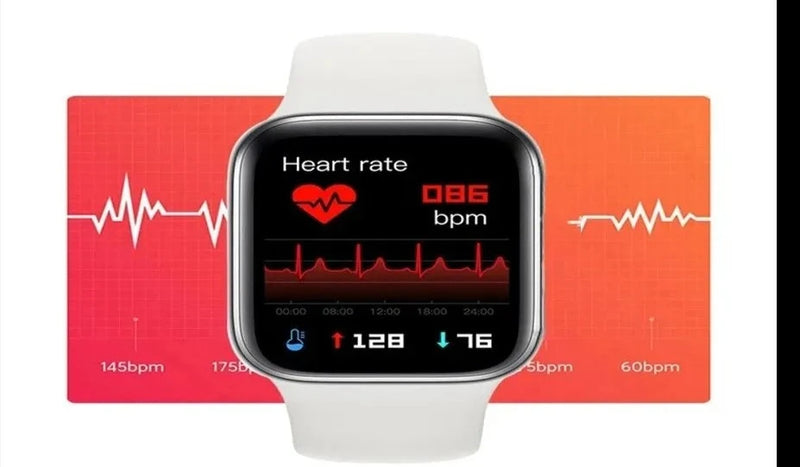 Smartwatch - Relógio Inteligente, resposta chamada, leitor de música, saúde, esporte, pulseira rastreador de fitness, mostrador personalizado, smartwatch feminino e masculino